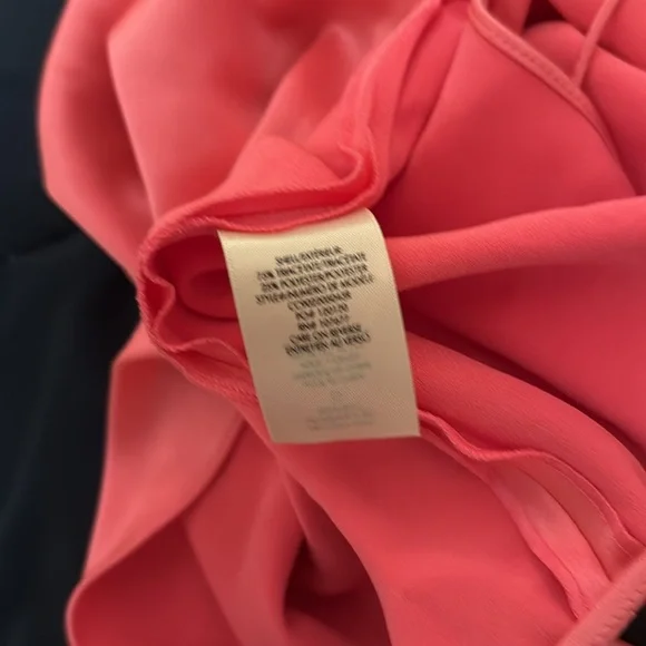alice and olivia pink silk tank top - Picture 3 of 3